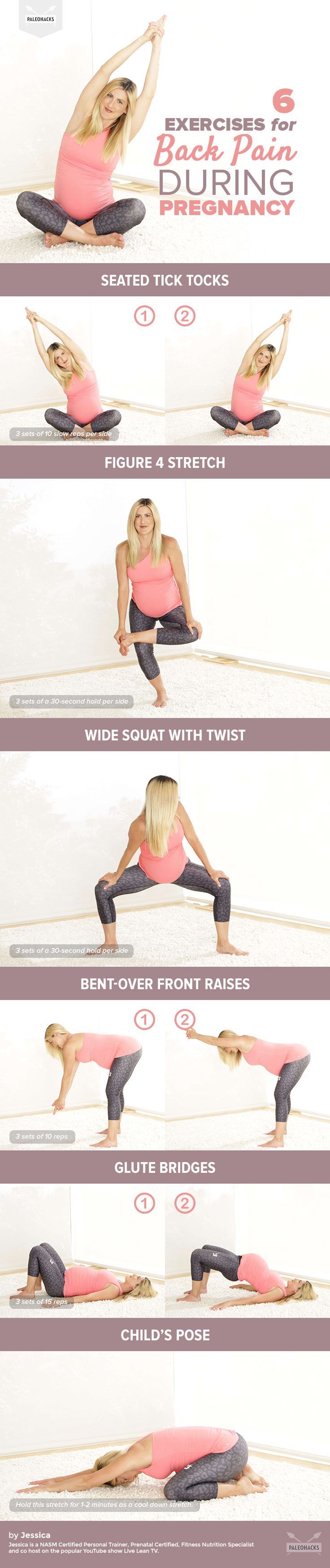 6 Exercises for Back Pain During Pregnancy