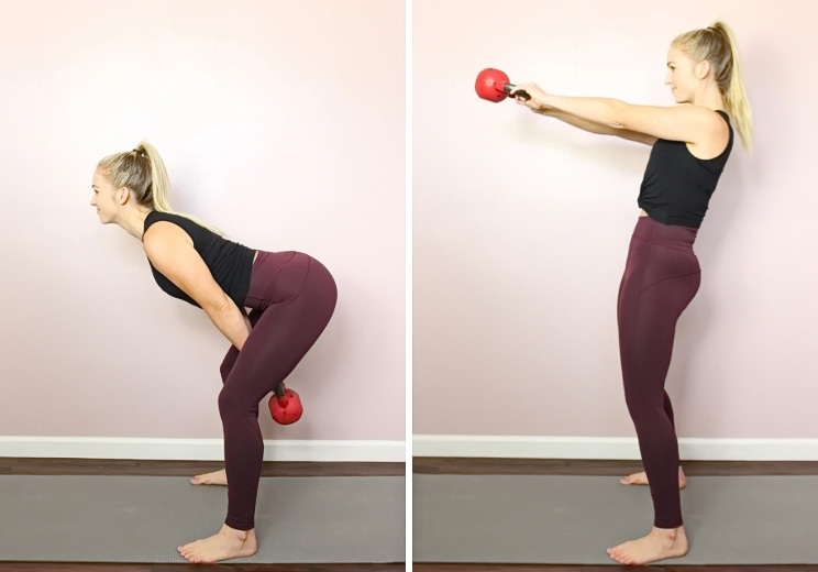 8 LowImpact, FatBurning Kettlebell Exercises Fitness