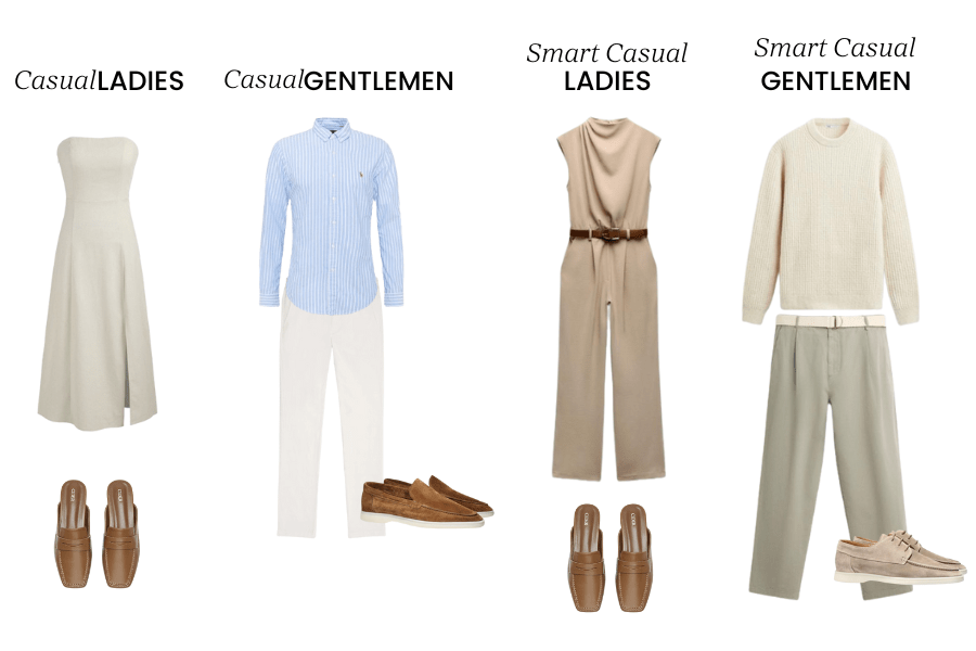 What should I wear for my luxury ocean cruise?