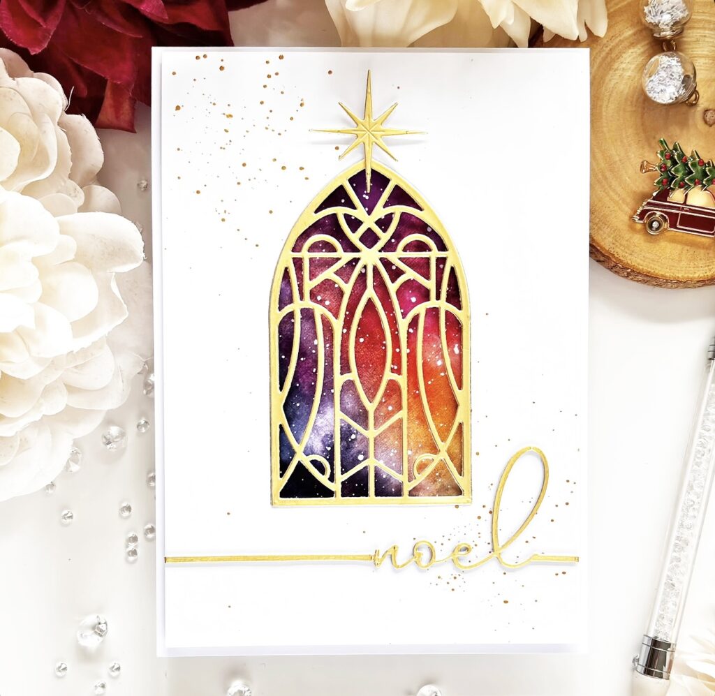 Angelic Sentiments + Border Bling Framed In Nature + Stained Glass Windows