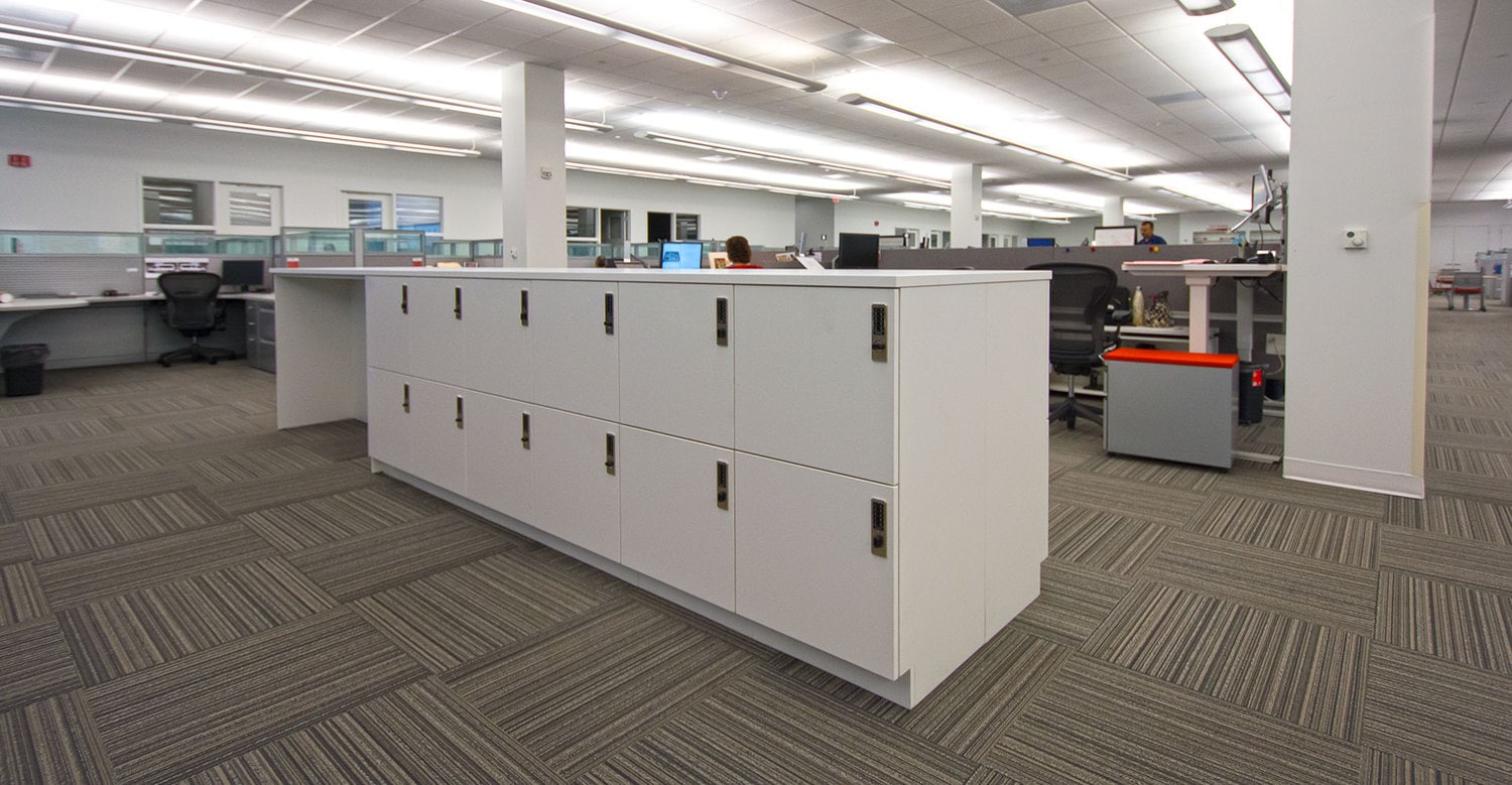 Business Lockers Are a Lock in Open Office Environments