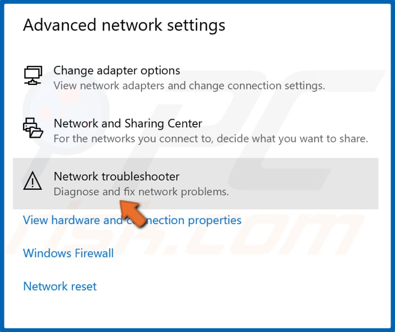 How to fix "Unidentified Network" problem on