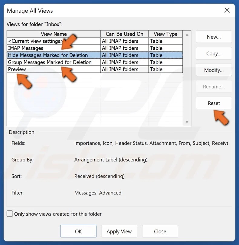 Outlook View Changed Itself How to Fix It on Windows 11