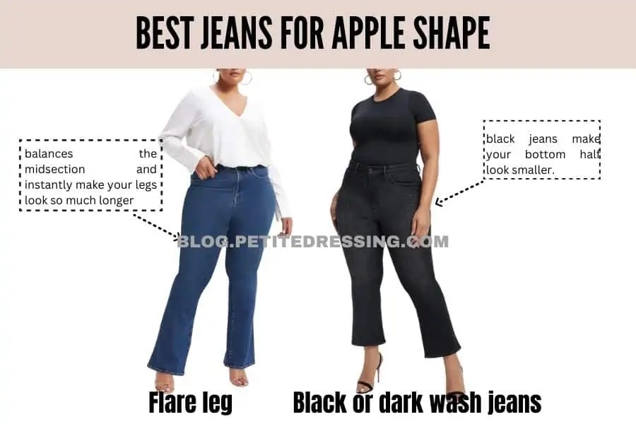 Best Jeans for Apple Shape