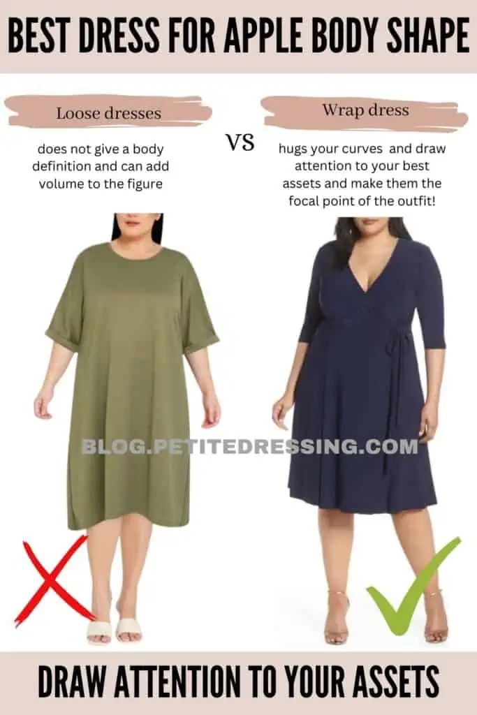 The Complete Dress Guide for Apple Body Shape Petite Dressing