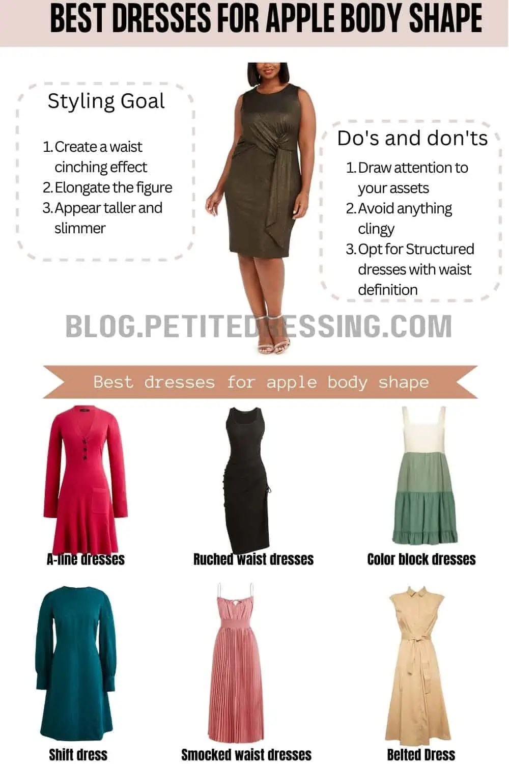 Best clothes for online apple body type