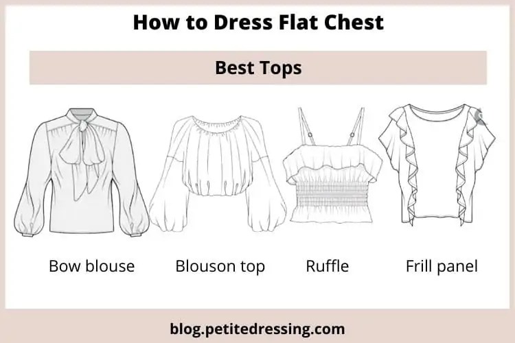 21 Most Flattering Ways to Dress Flat Chest Petite Dressing