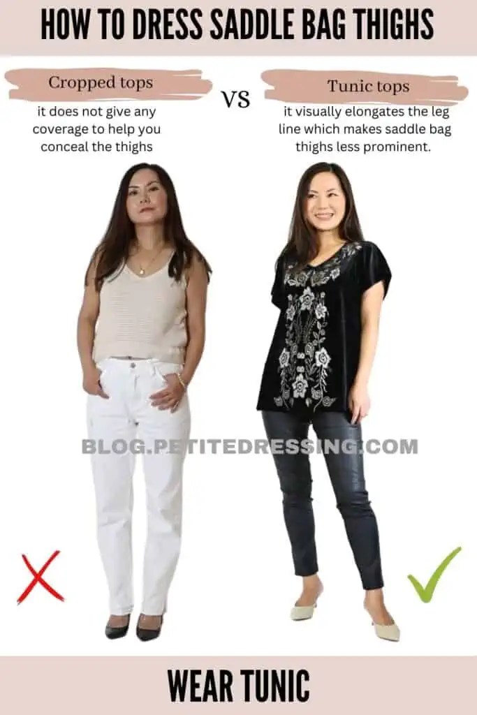 The Complete Style Guide for Women with Saddle Bag Thighs Petite Dressing