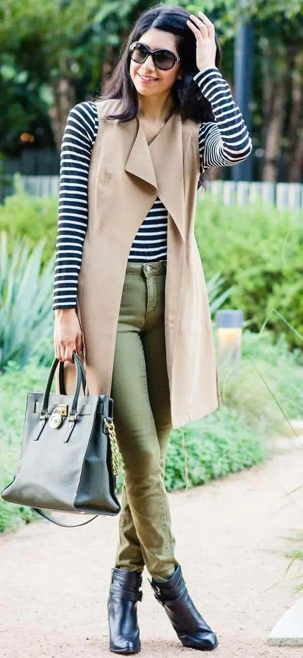Top 71+ olive green trousers combination best in.cdgdbentre