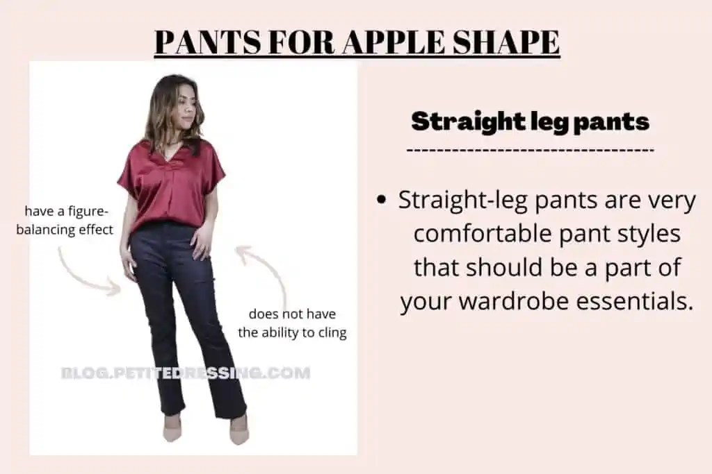 The Complete Pants Guide for Apple Body Shape Petite Dressing