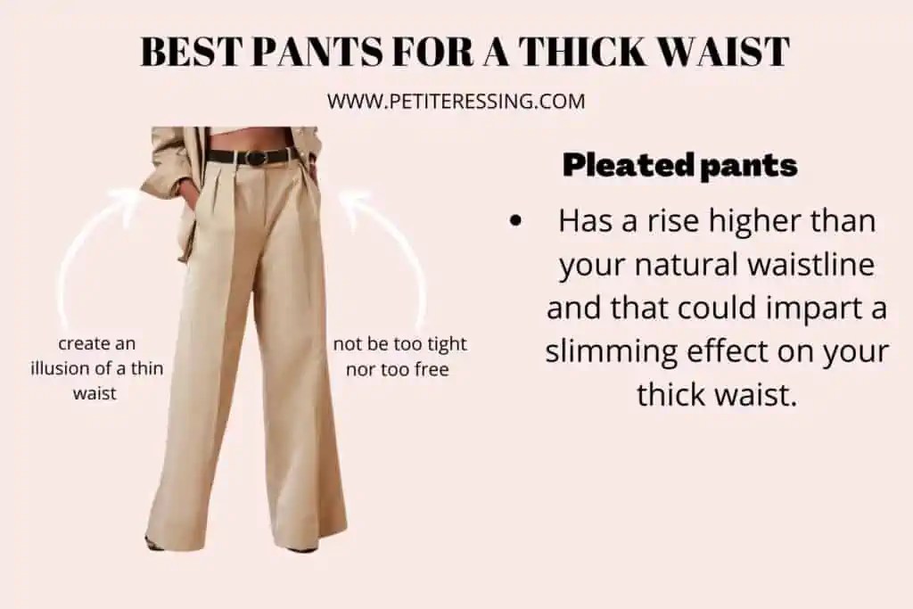 The Complete Pants Guide for Women with Thick Waist Petite Dressing