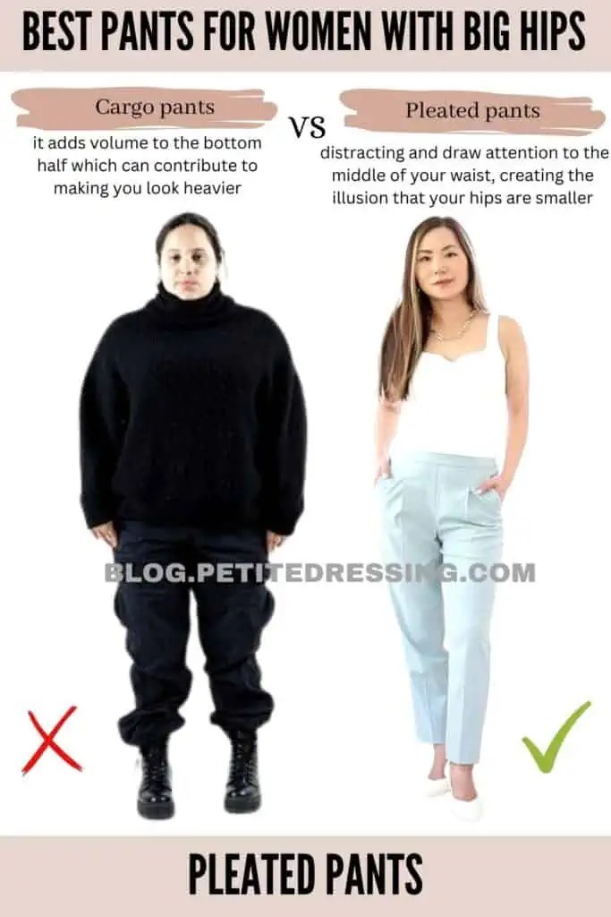 The Complete Pants Guide for Women With Big Hips Petite Dressing