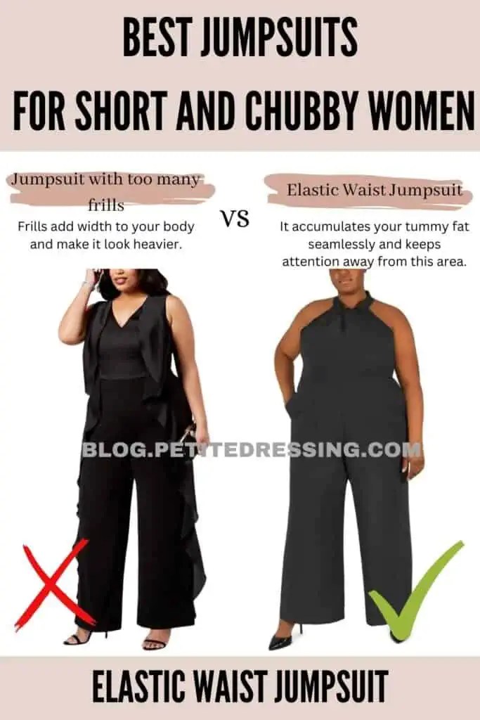 Jumpsuit Guide for Short and Chubby Women Petite Dressing