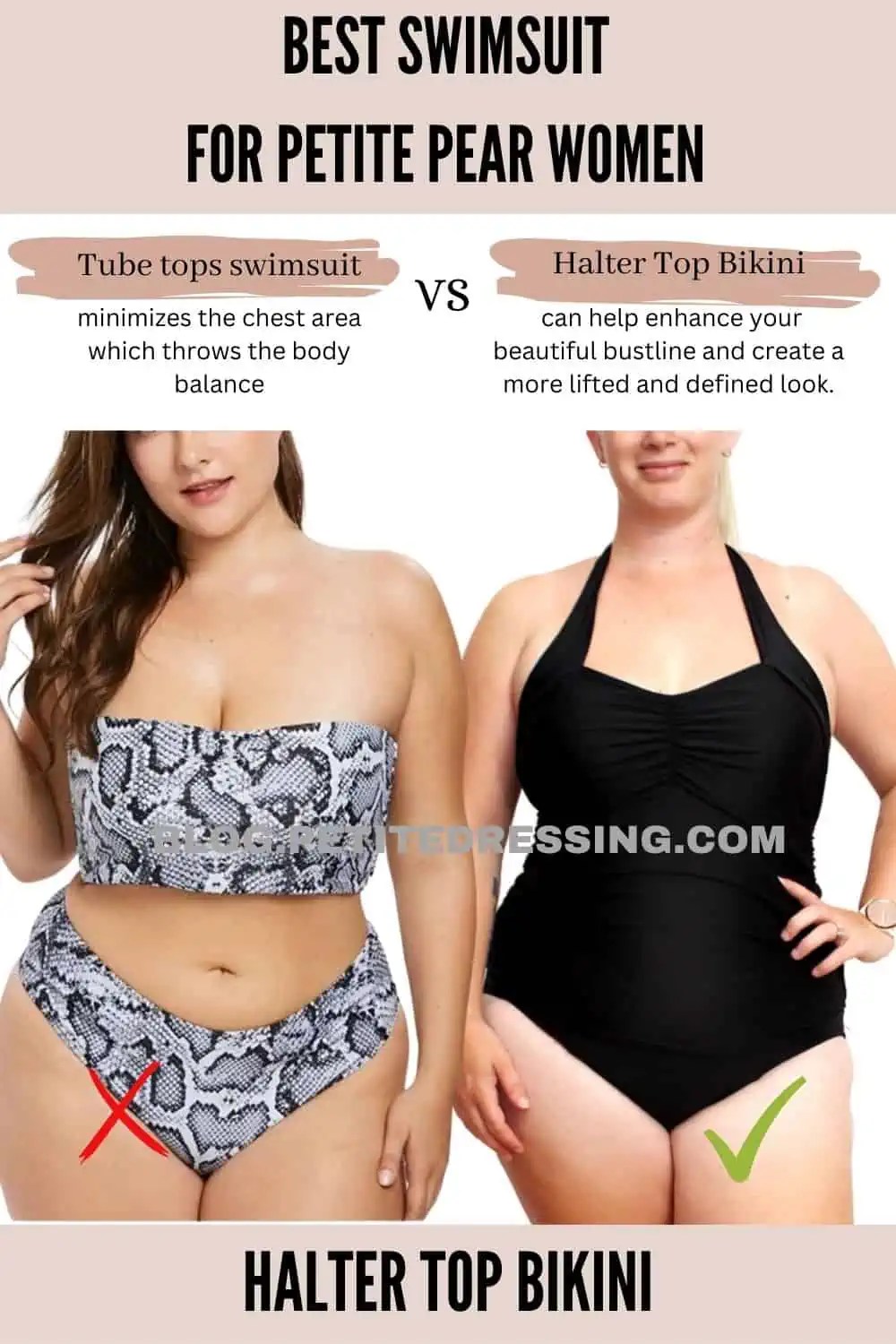 Pear Body Shape Bathing Suit