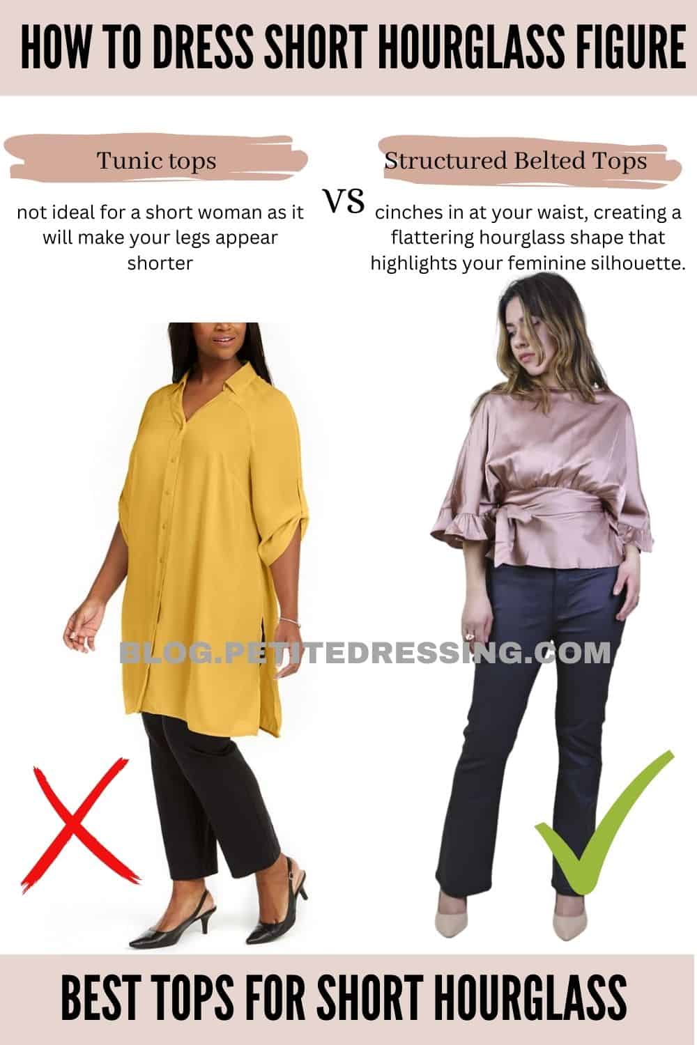 Comprehensive Style Guide for Short Hourglass Figure