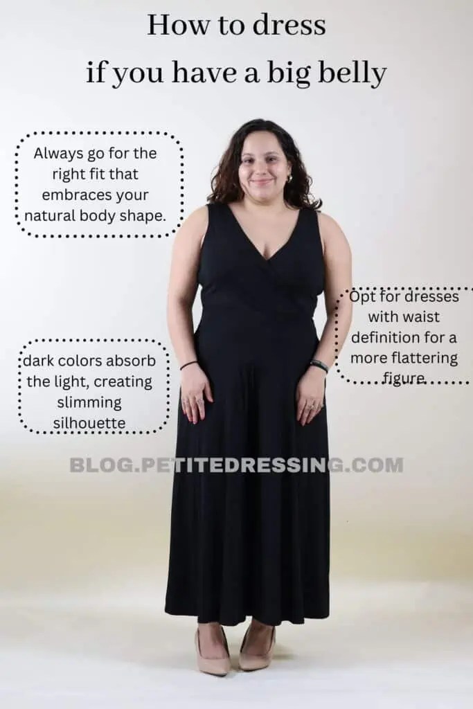 Comprehensive Styling Guide if you have a Belly Petite Dressing