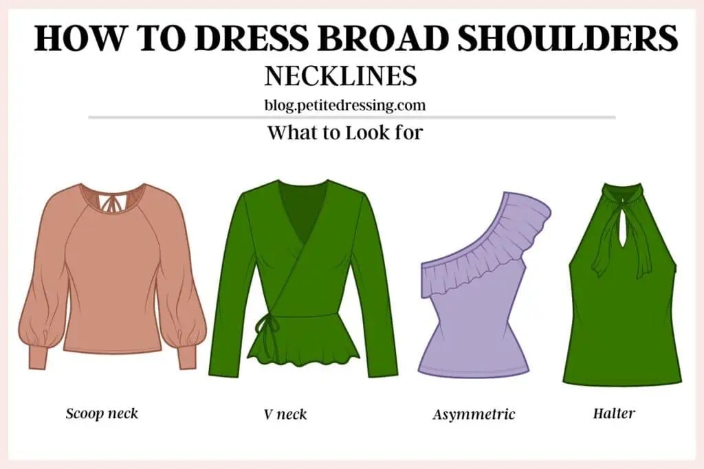 How to Dress Broad Shoulders the Ultimate Guide Petite Dressing