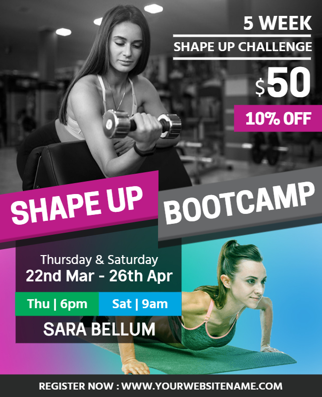 Fitness Flyer Ideas and Examples
