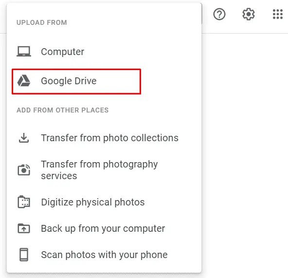 How to Move Photos from Google Drive to Google Photos