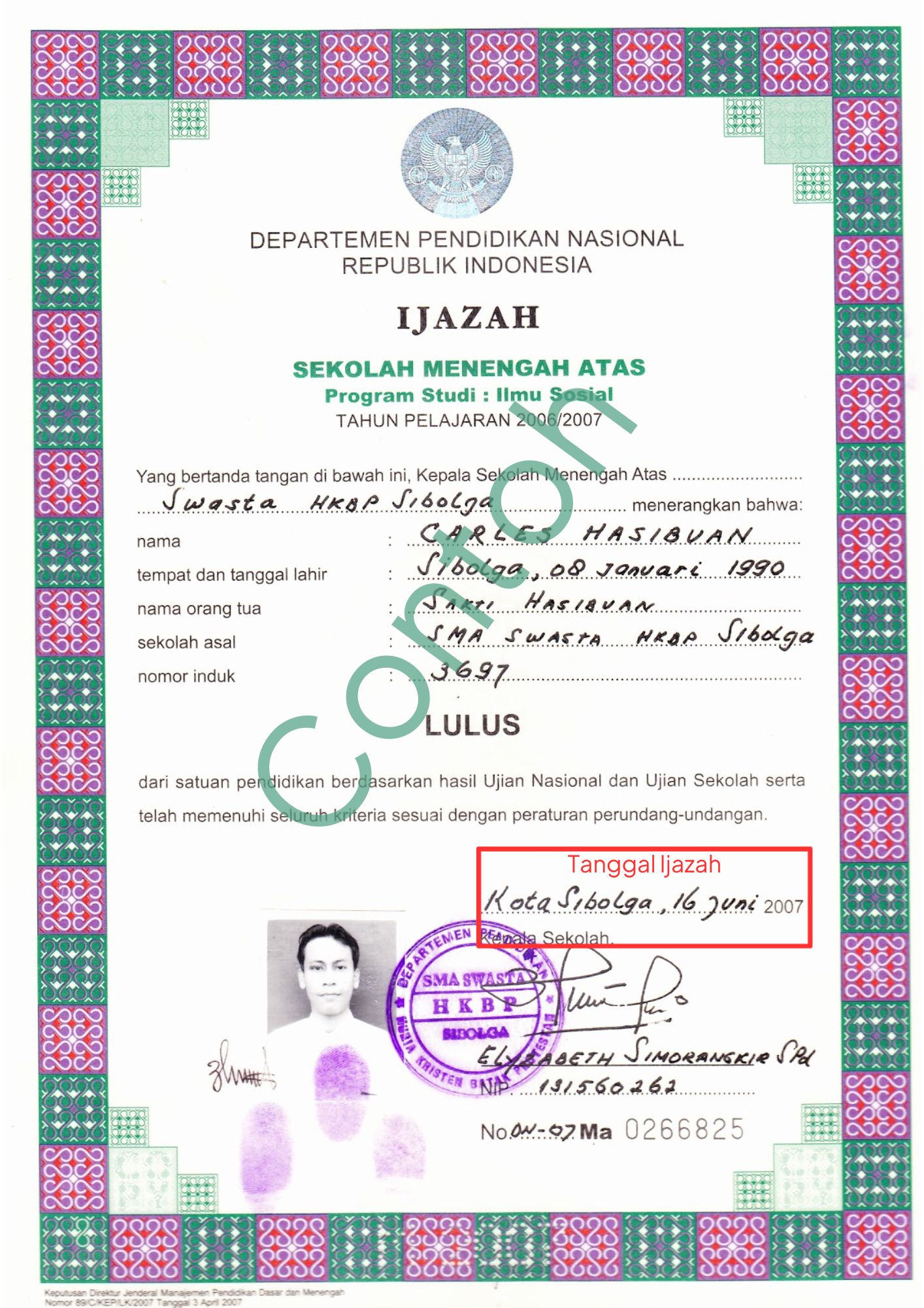 Dimana Letak Tanggal Ijazah? Berikut Informasi Selengkapnya