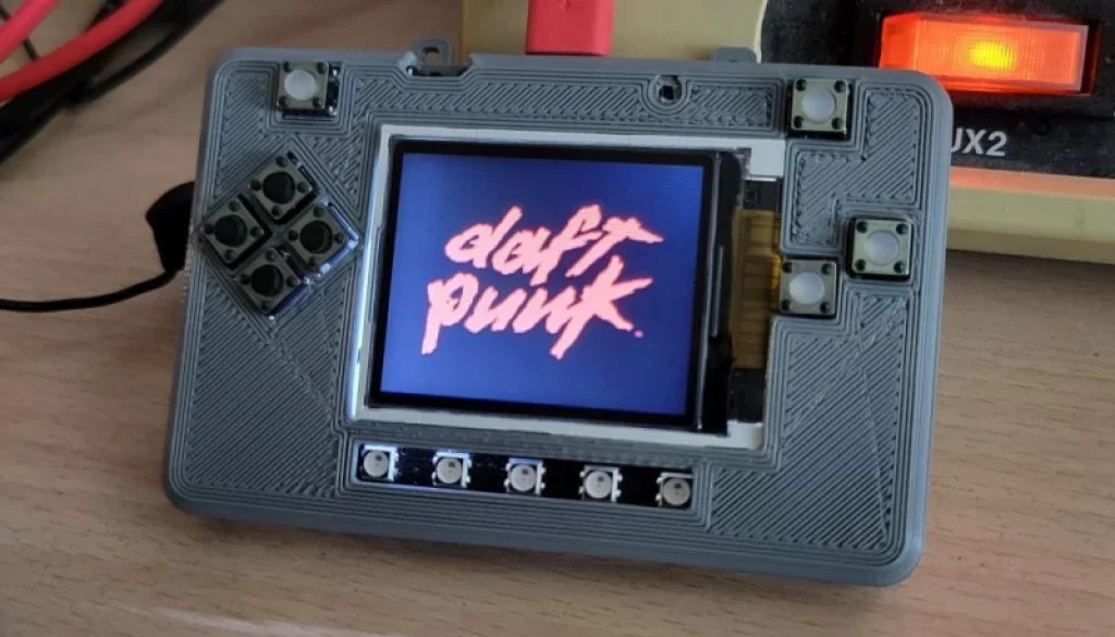 Daft Punk Word Clock Goes Stronger and Faster Blog