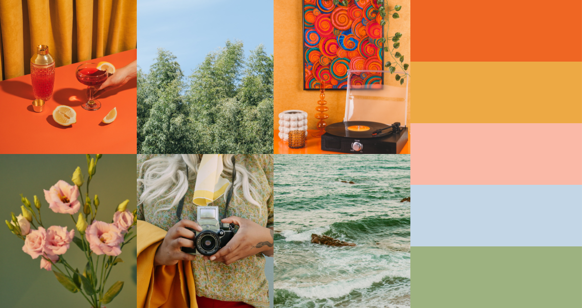 5 Summer Color Palettes for Aesthetic Designs Pixlr Blog