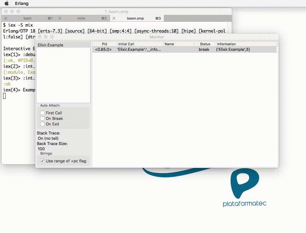 Elixir — quick reference for debugging techniques Leandro Cesquini Pereira