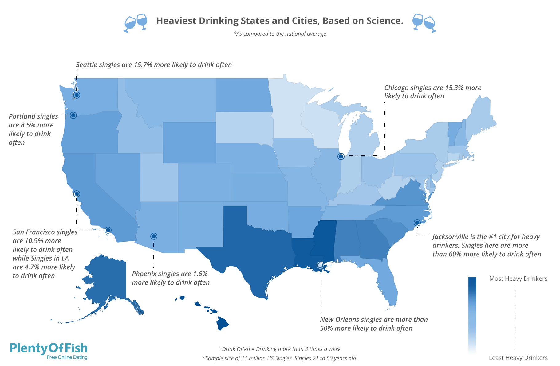 Drinking Habits Are Affected By Where You Live And How You Love
