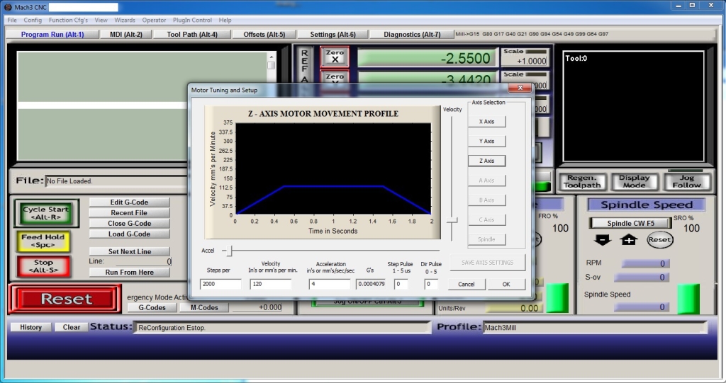 Mach3 setup tutorial first movements PoBlog™