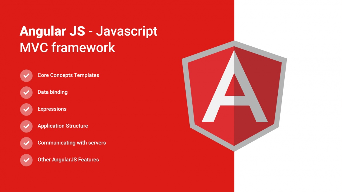 Angular JS Javascript MVC framework Blog
