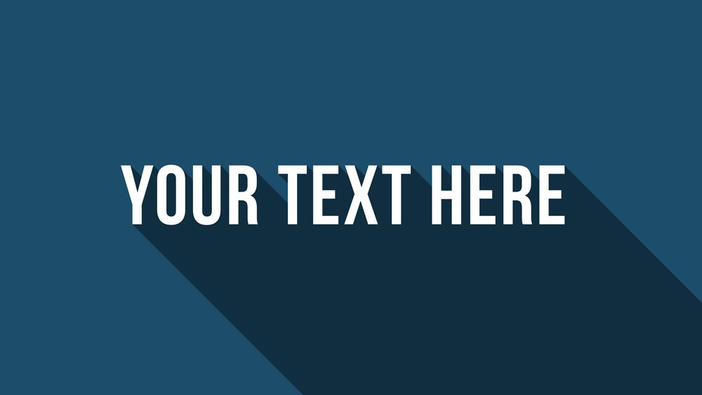 Long Shadow Texts in PowerPoint for StateoftheArt Presentations Long Shadow Texts in PowerPoint for StateoftheArt Presentations