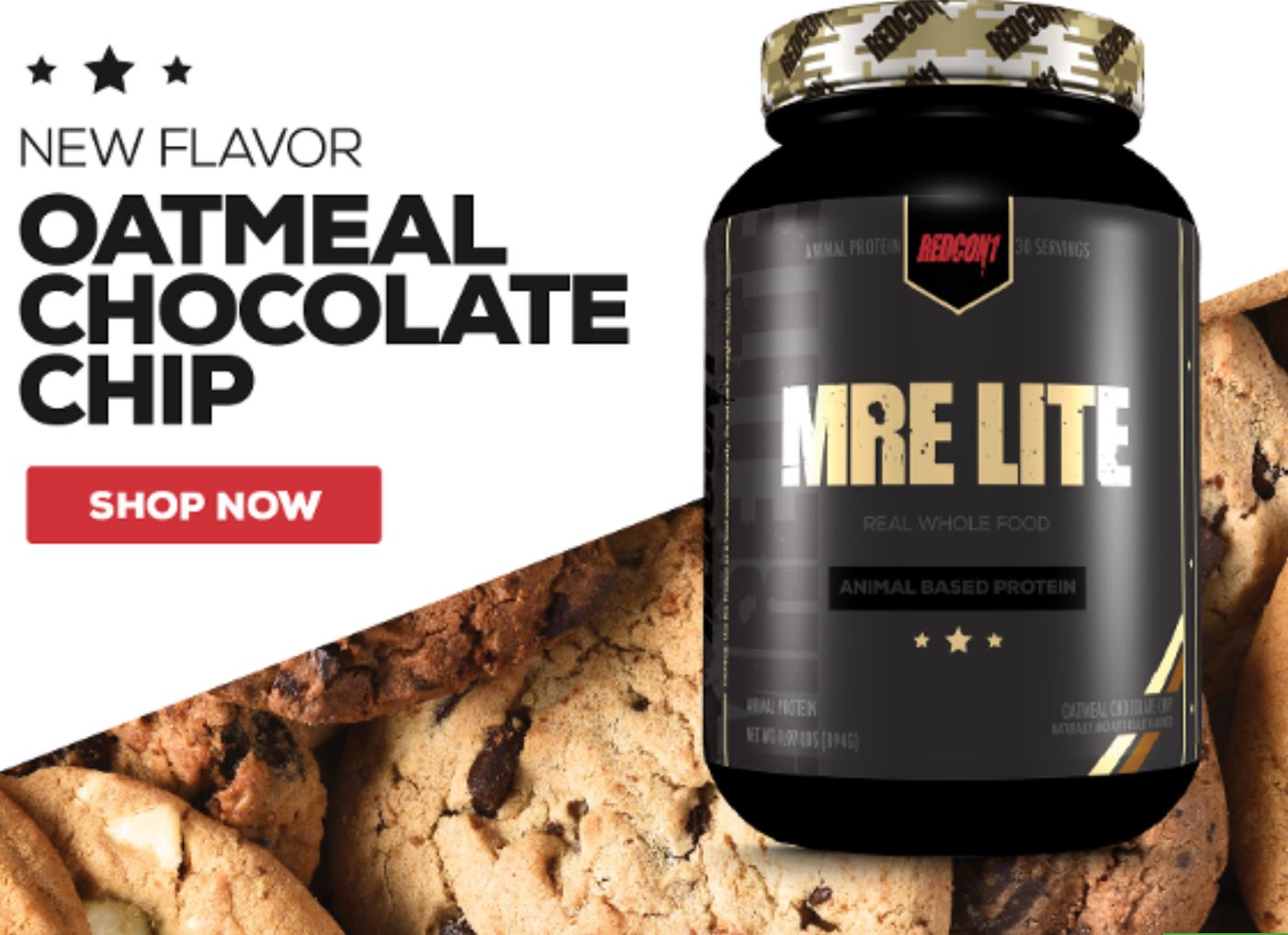 Redcon1 MRE Lite Is Now Available In Oatmeal Chocolate Chip!