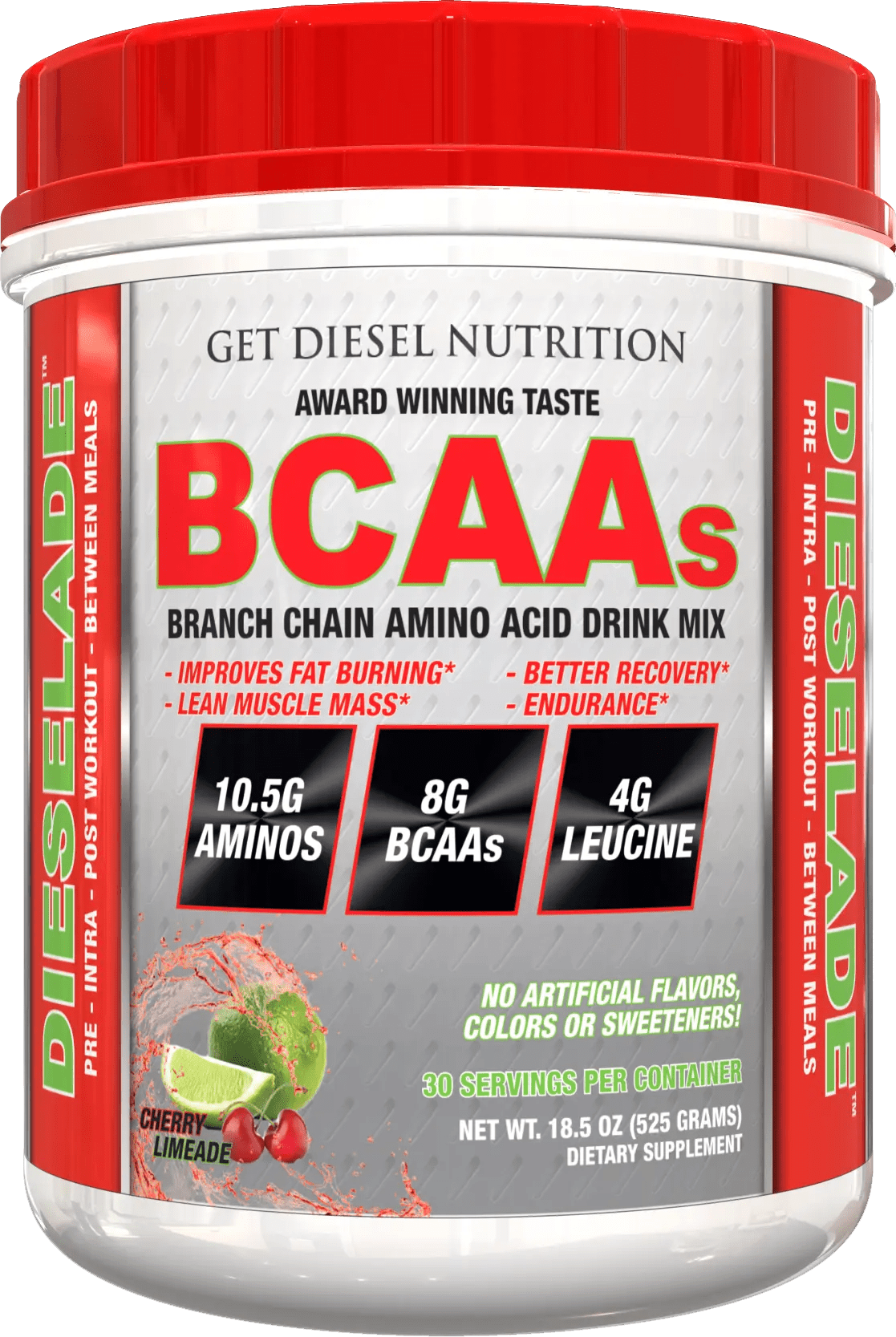 Dieselade by Get Diesel Natural BCAAs Now Discontinued