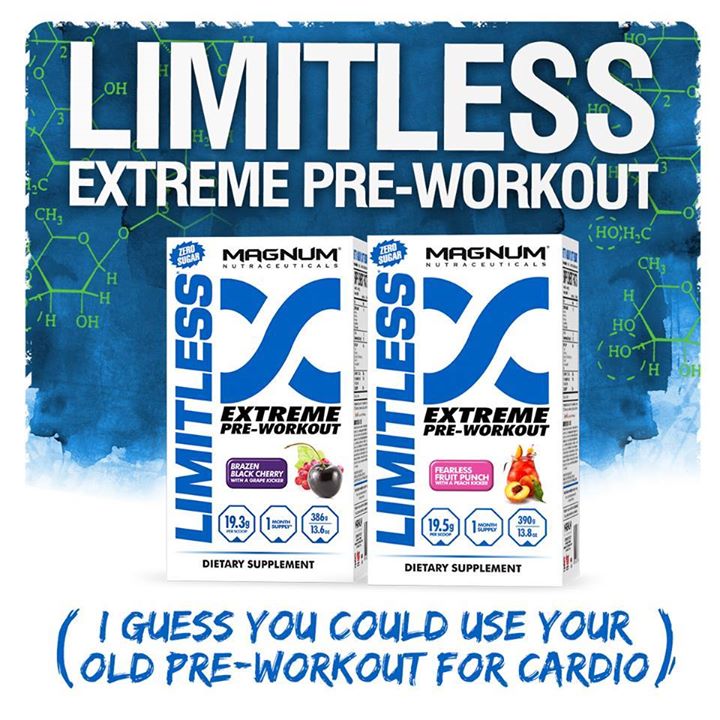 Magnum Limitless New PreWorkout Focusing on FOCUS