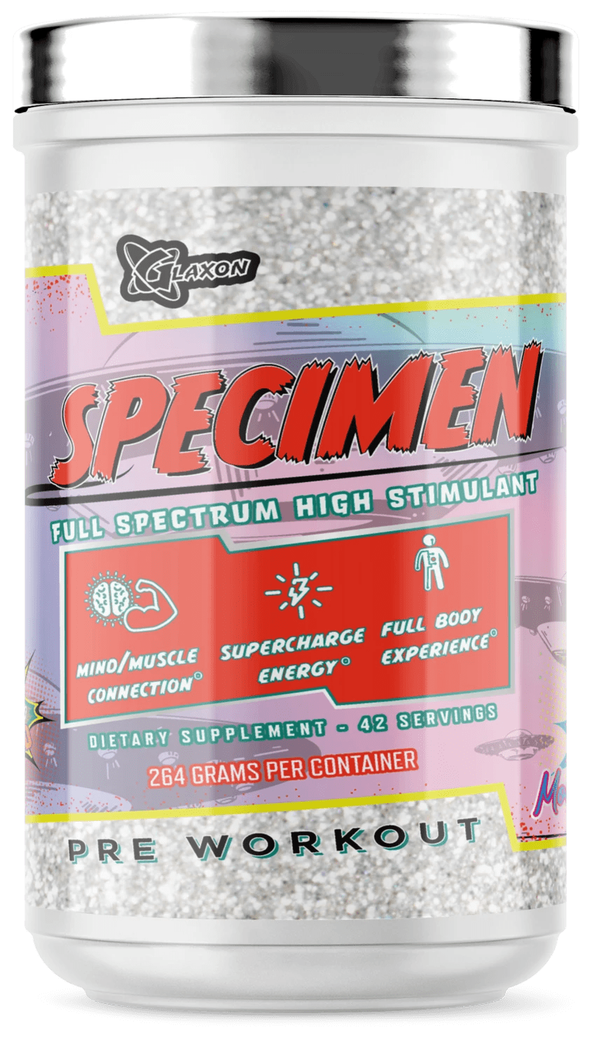 Glaxon SPECIMEN A PreWorkout Formulated For All The Stim Junkies Out
