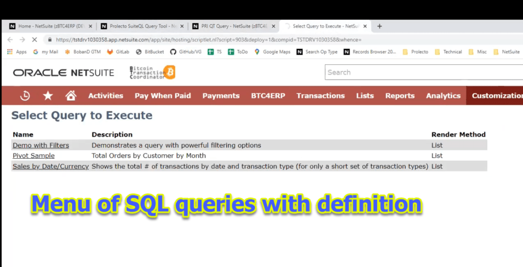 Marty Zigman on "Render NetSuite SQL Queries Like Saved Searches"