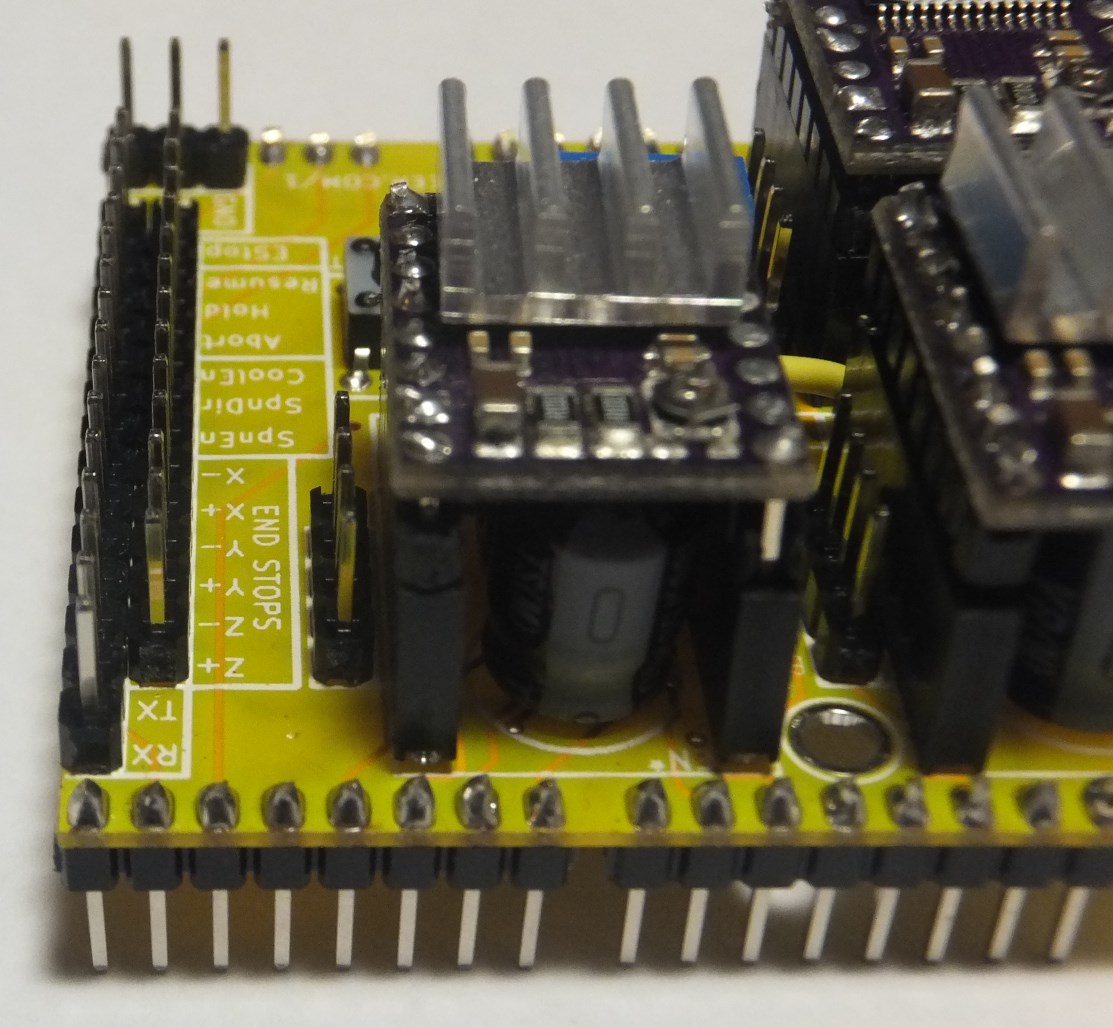 Arduino CNC Shield – End Stop Pins | Protoneer.co.nz