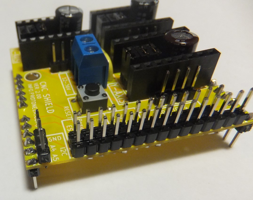 Arduino CNC Shield – End Stop Pins | Protoneer.co.nz