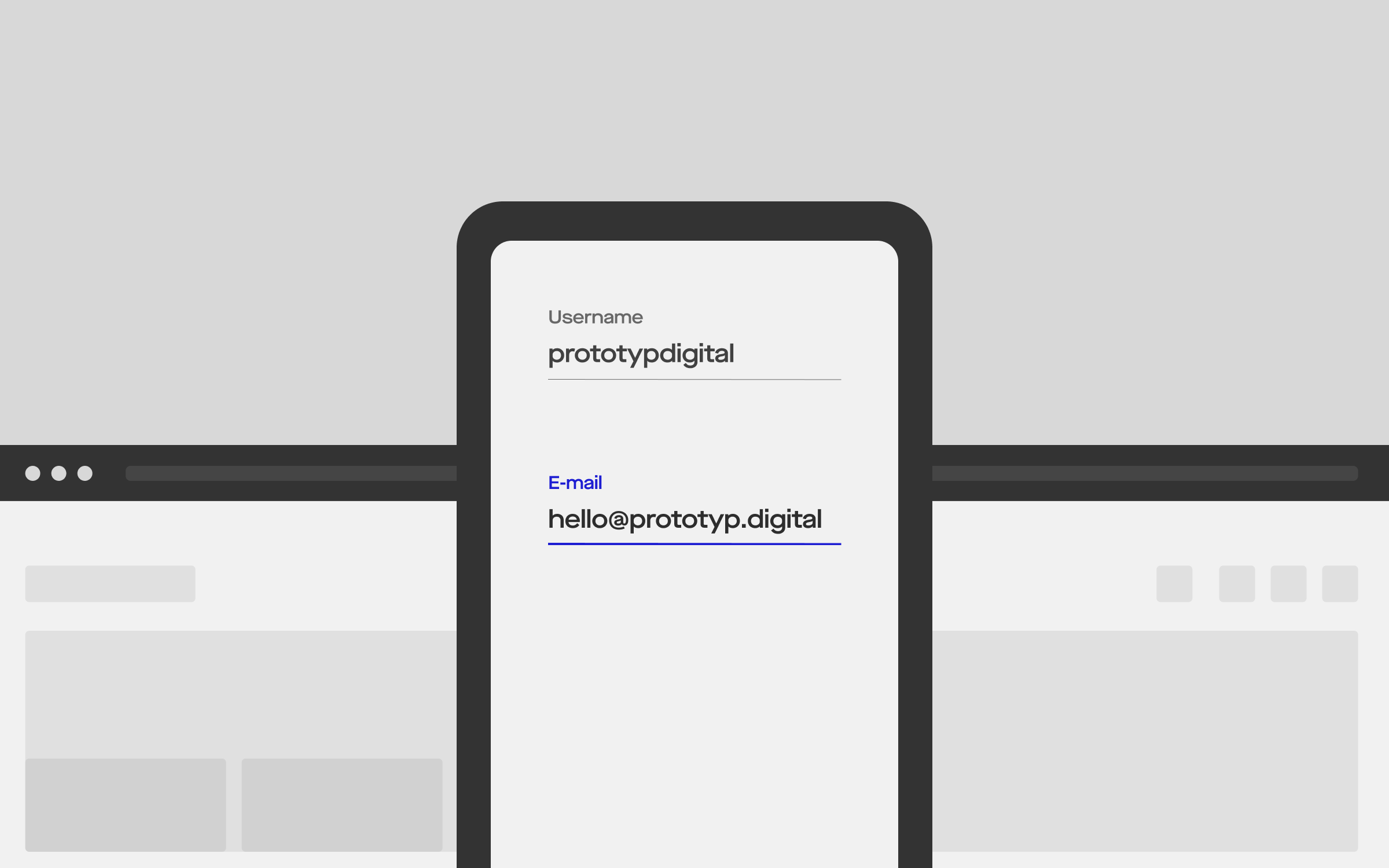 React Native selfvalidating input Prototyped