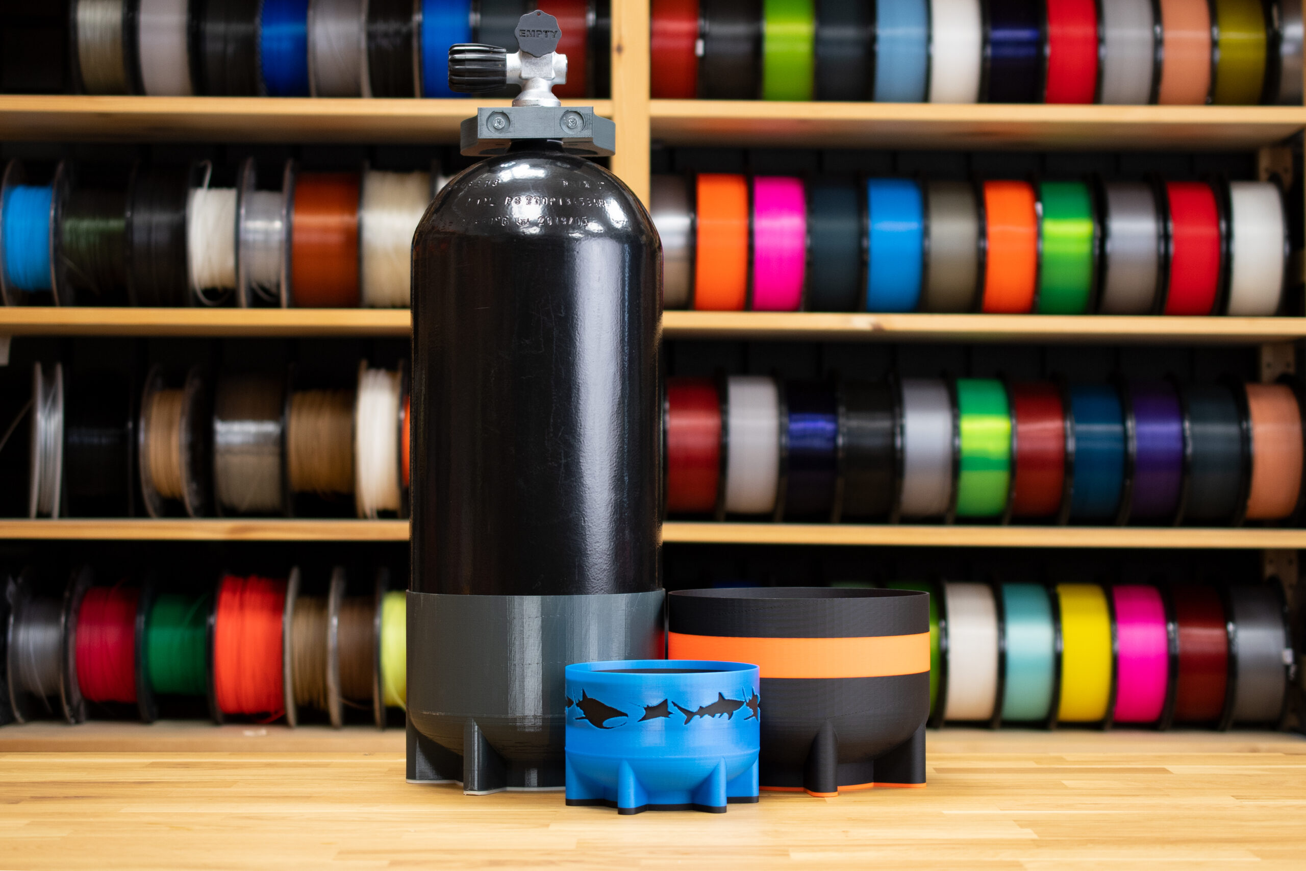 Let's print and dive! Cool diving gadgets for everyone Original Prusa