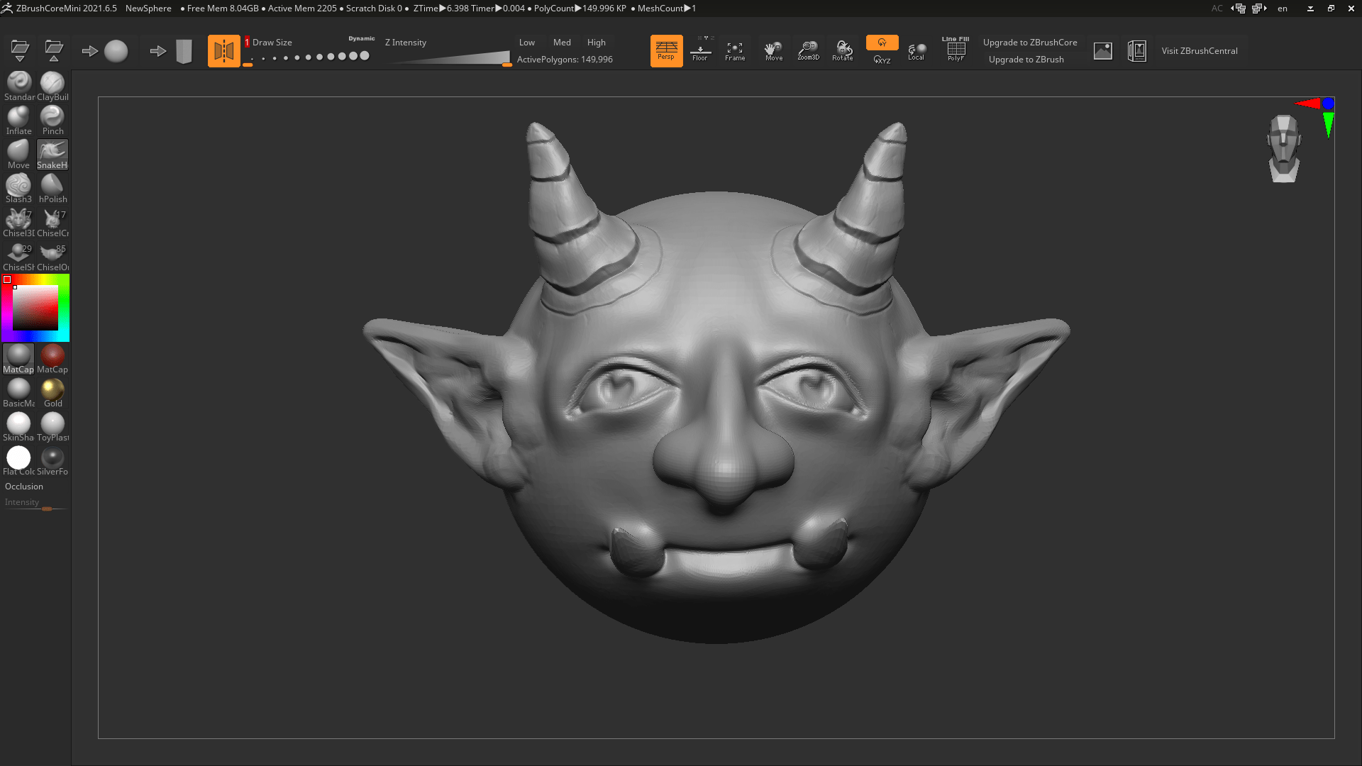 ZBrush Core Mini Sculpting Tutorial Original Prusa 3D Printers