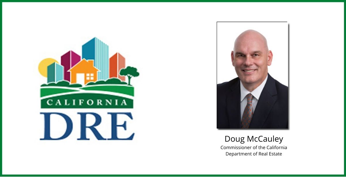 New DRE Commissioner