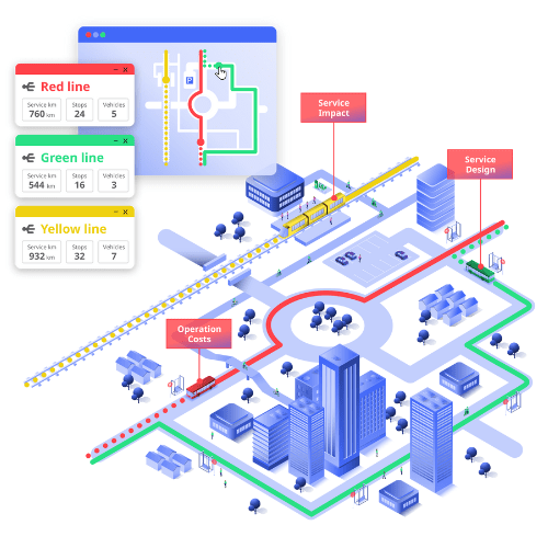 Optimizing public transport service planning with software PTV Blog