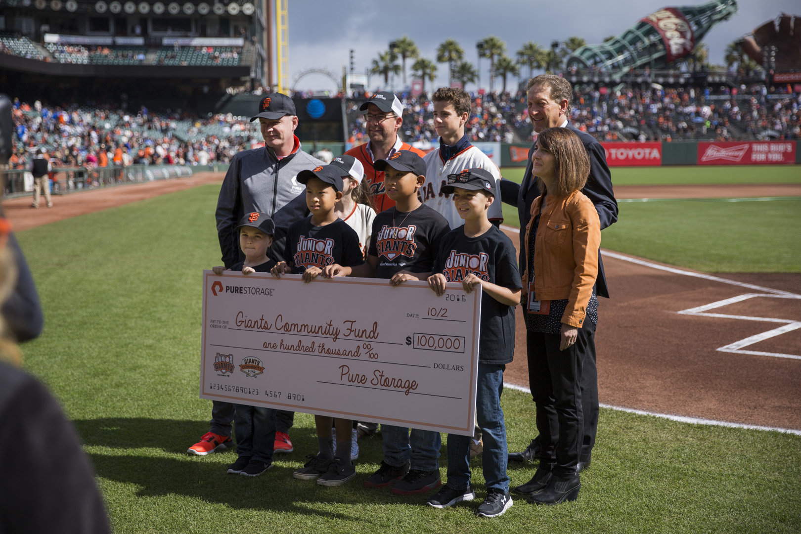 Pure Storage hits a home run with the Junior Giants Pure Storage Blog