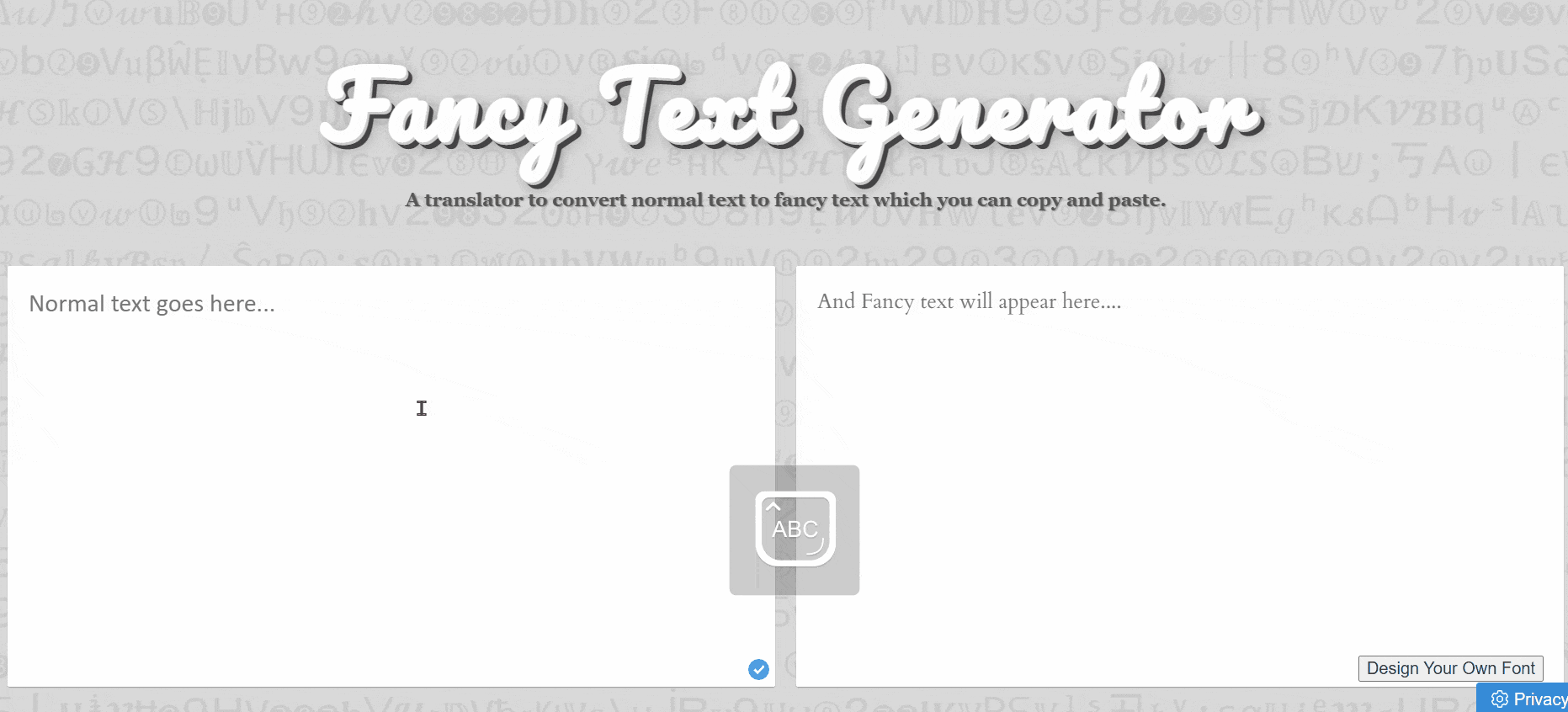 Custom fonts for your Instagram captions and bio PUSH.fm