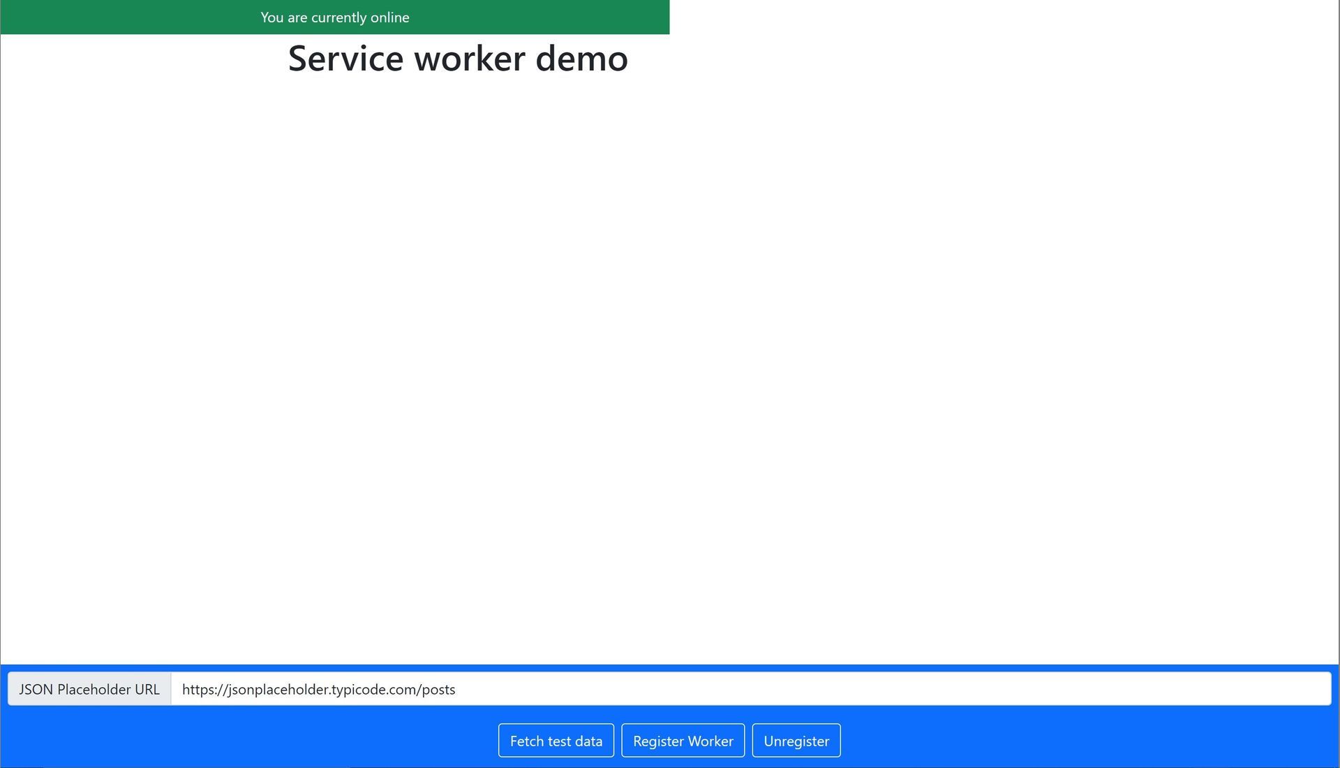 How to use service workers in javascript
