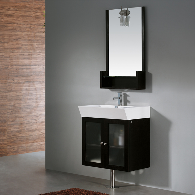 Biancawall Mounted Modern Bathroom Vanityespresso Home Design Roosa