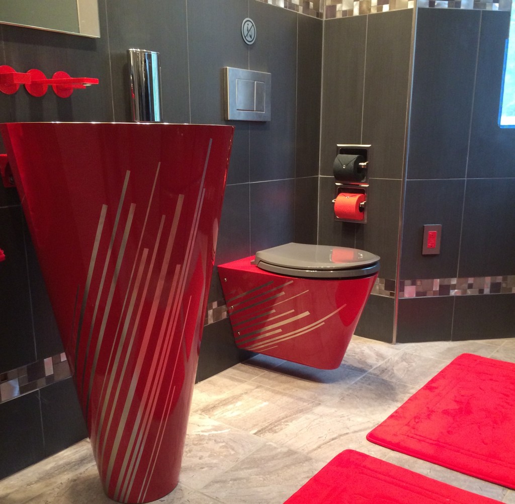 Are Colored Toilets Making a Comeback? Abode