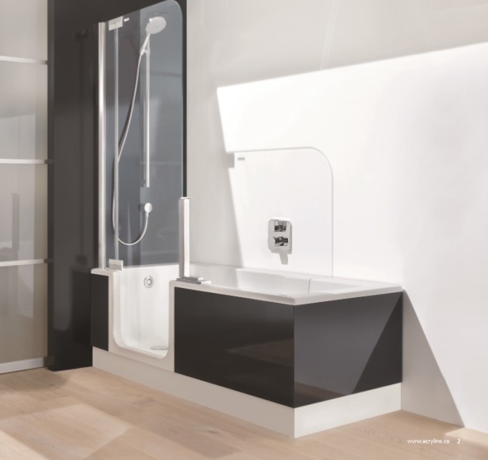 The Twinline Innovative Tub Shower Abode