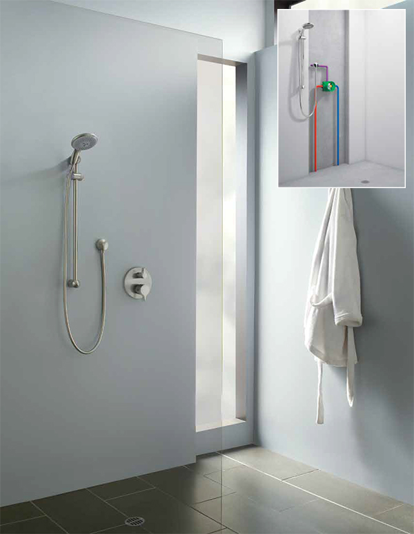 Behind the Walls How Does a Shower Work? Discover